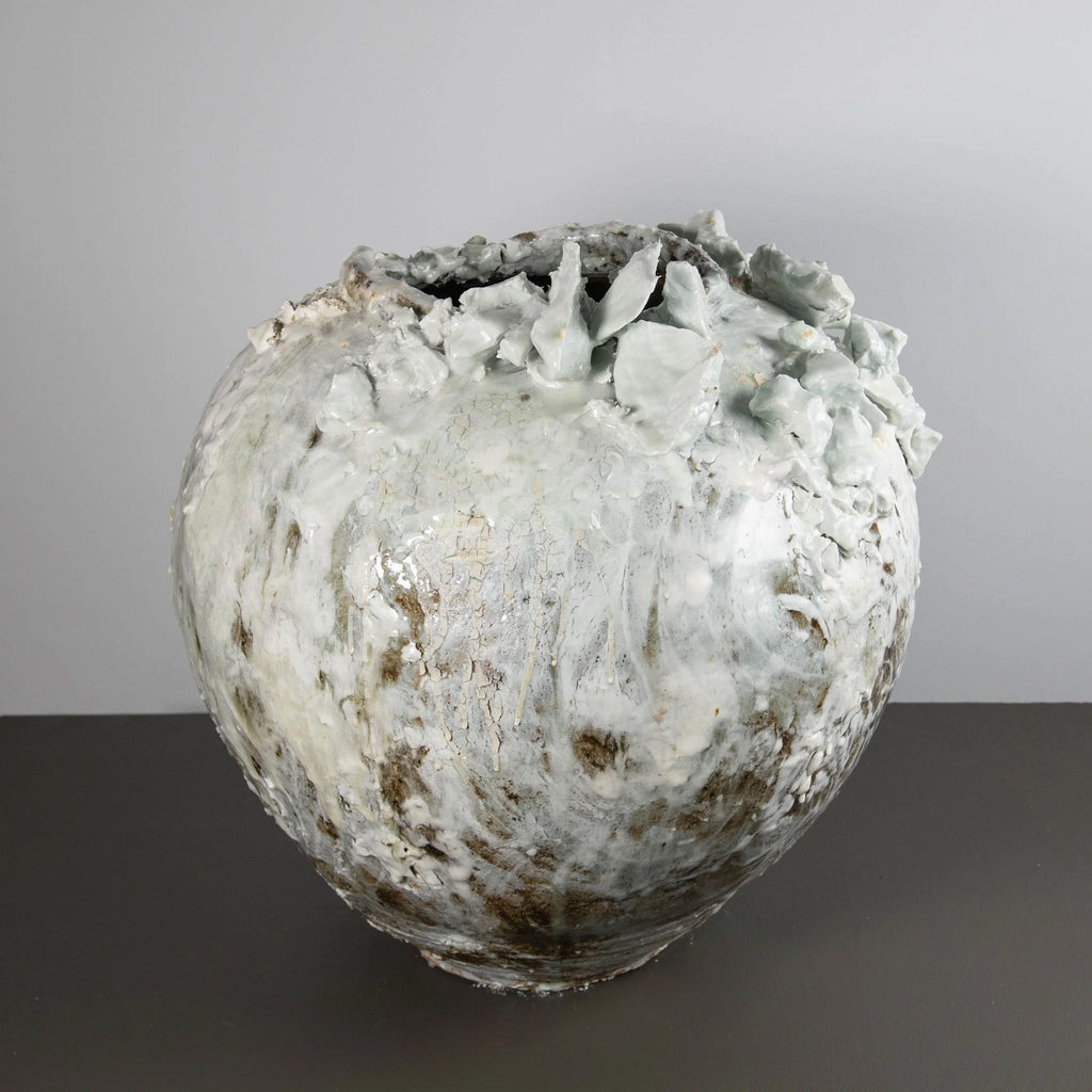 Jarre Lune Extra Large – Blanc Glacé