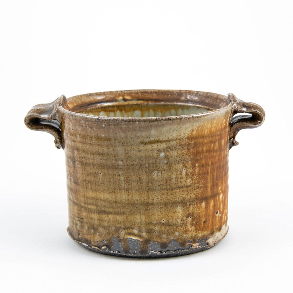 Plat ovale moyen avec poignées – Porcelaine coulée, cuit au sel