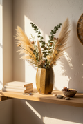 Faceted Cylinder Vase – Rich Lifestyle Scene