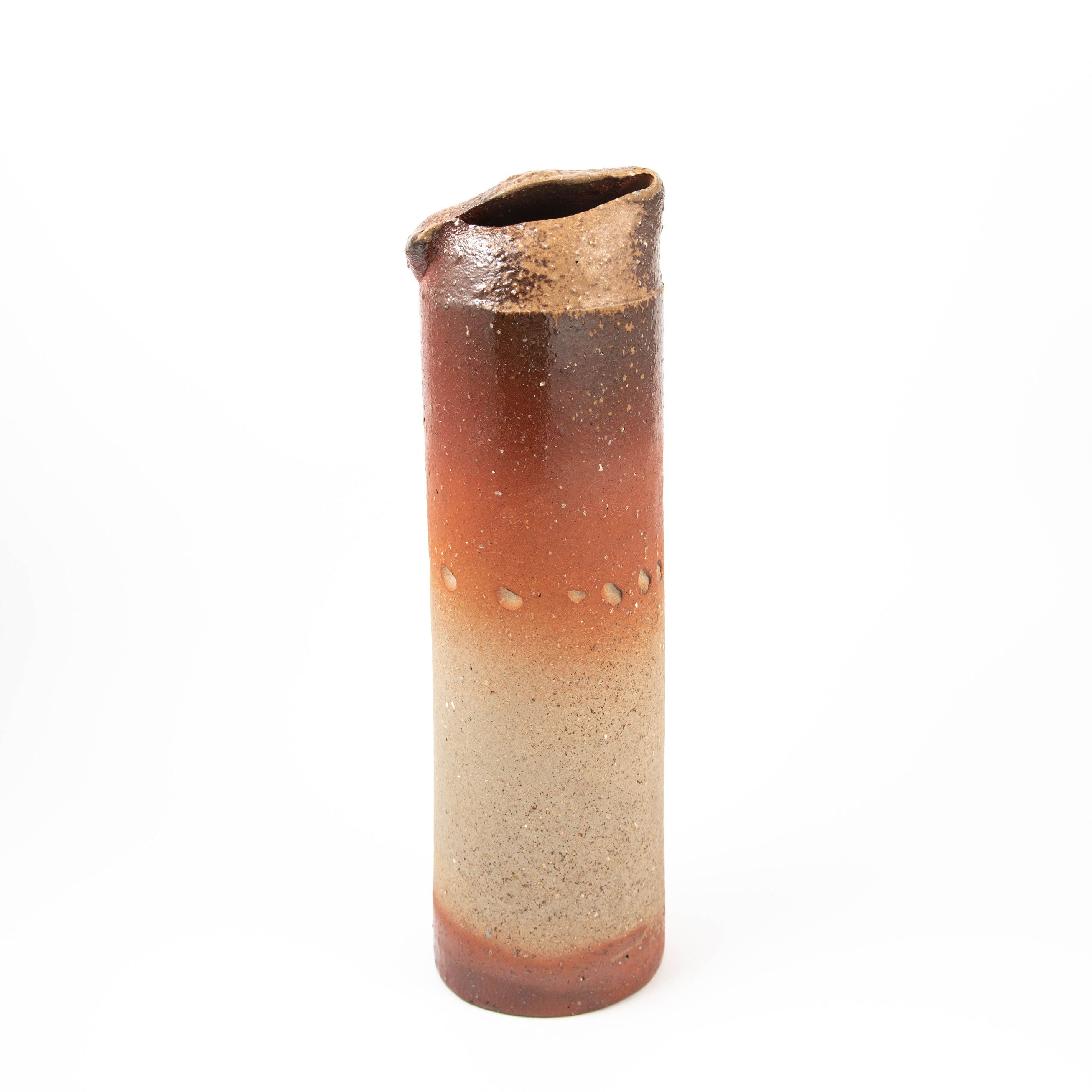 Vase – Frêne gris naturel cuit au four à bois