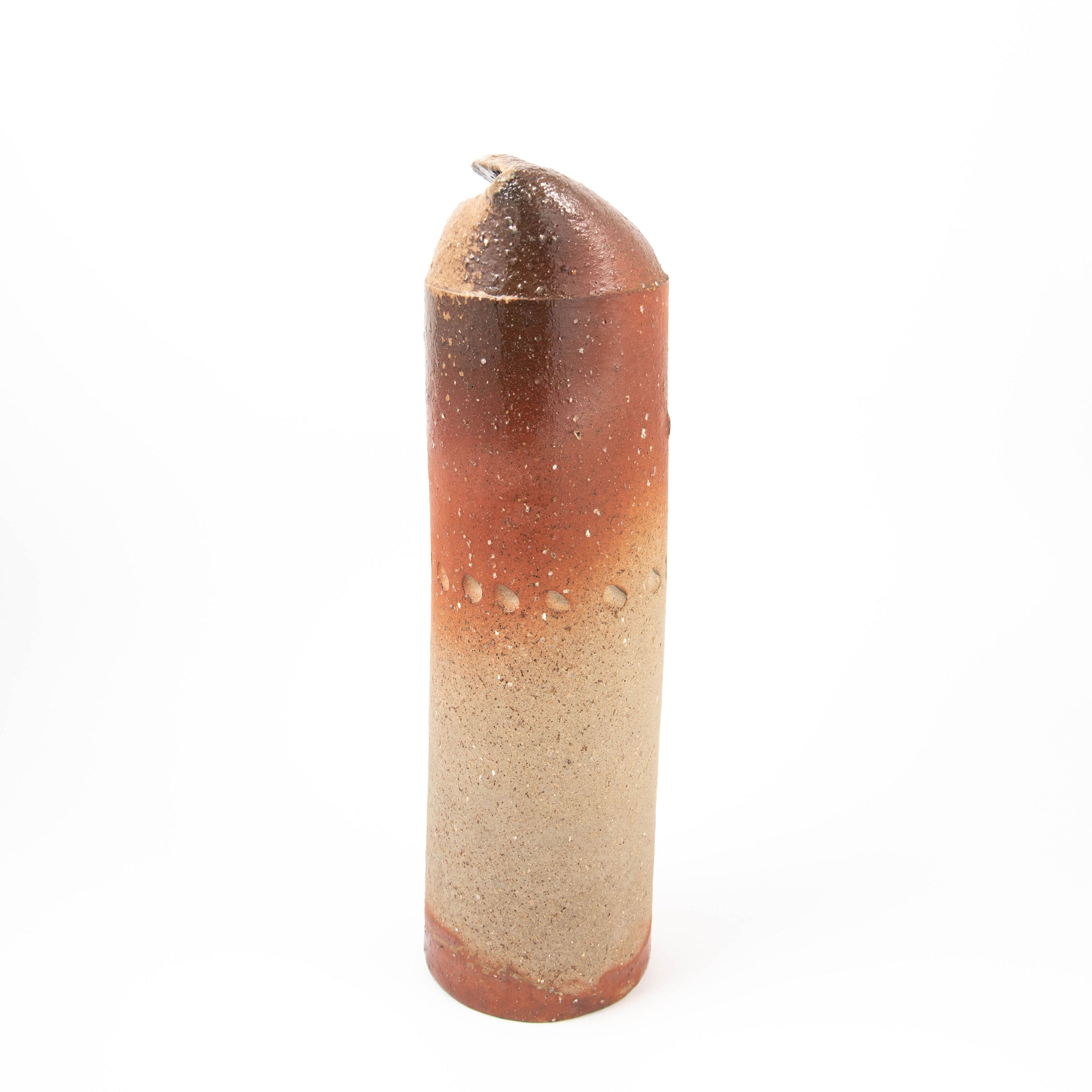 Vase – Frêne gris naturel cuit au four à bois