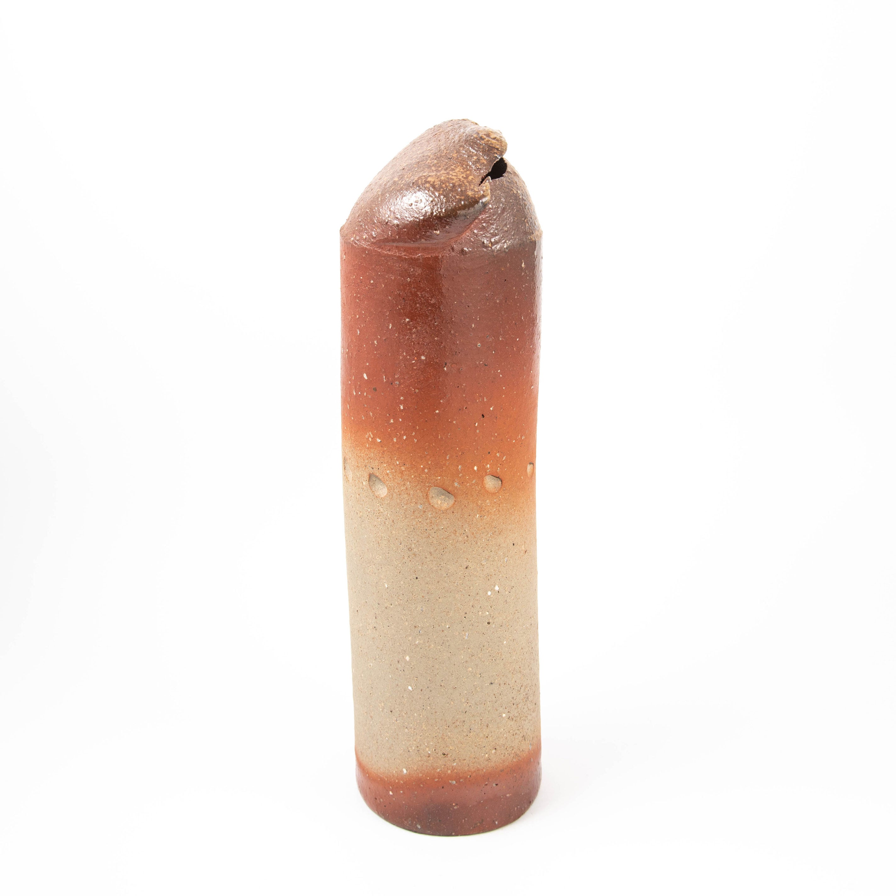 Vase – Frêne gris naturel cuit au four à bois