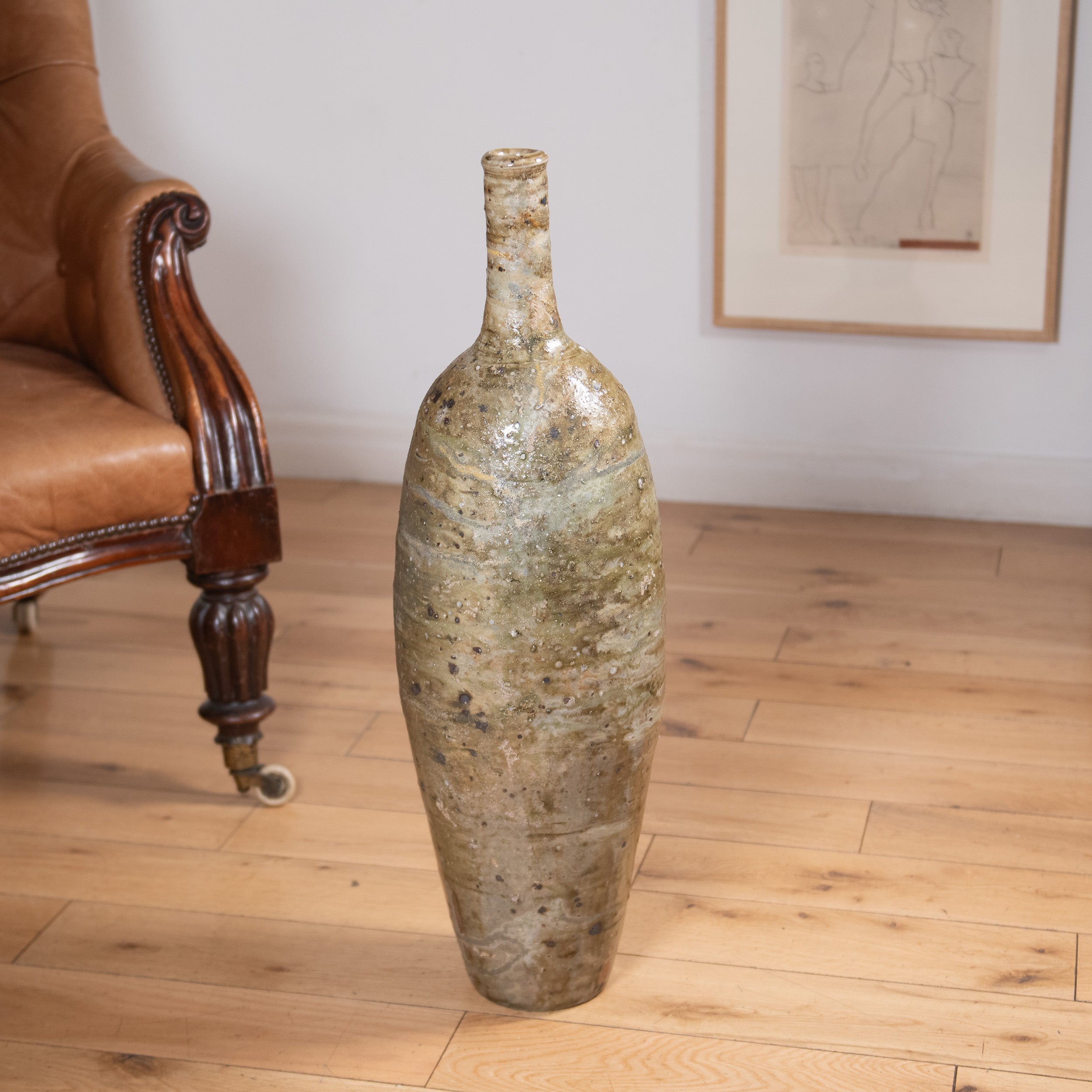 Bouteille haute – Frêne naturel Tenmoku