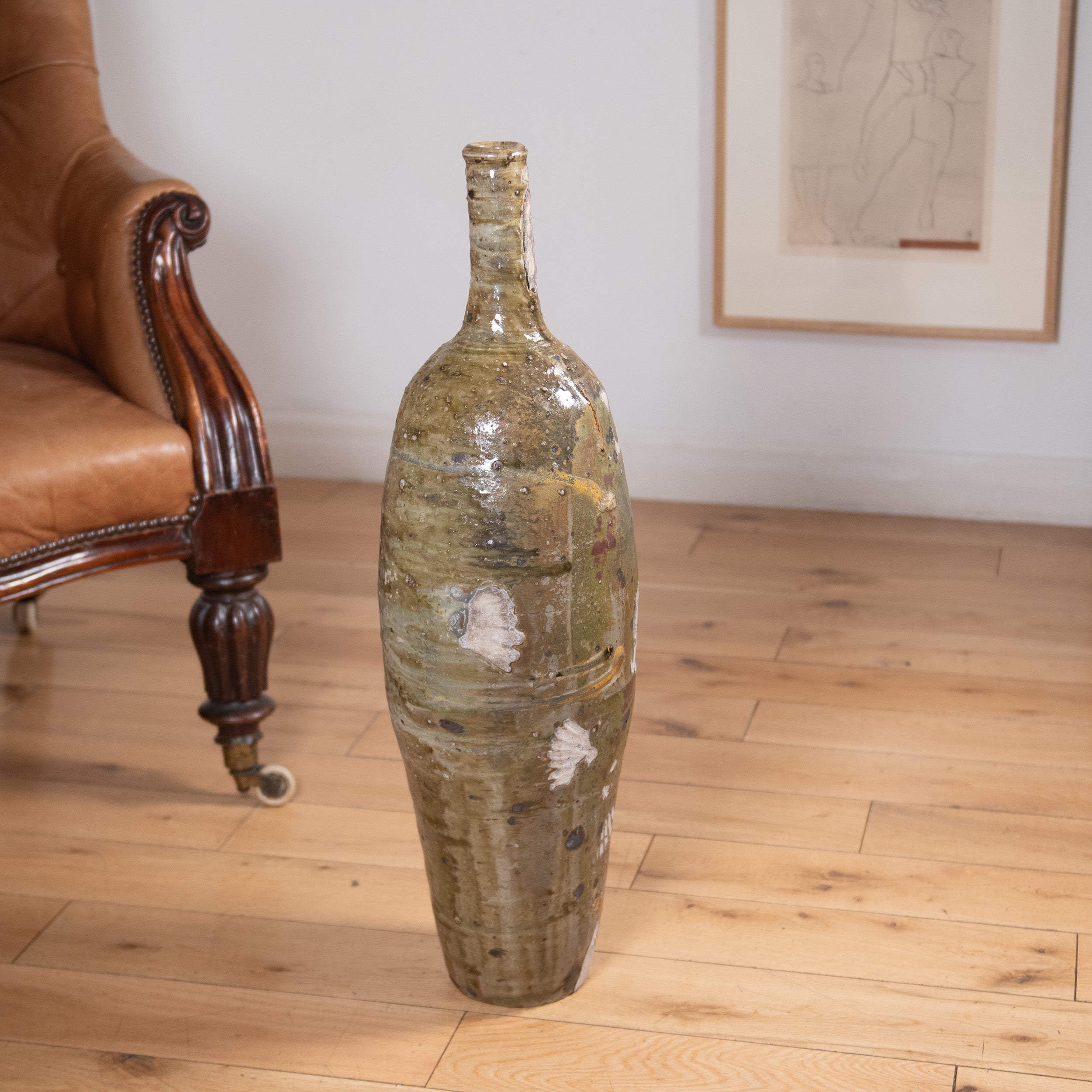 Bouteille haute – Frêne naturel Tenmoku